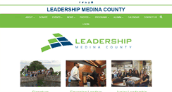 Desktop Screenshot of leadershipmedinacounty.org
