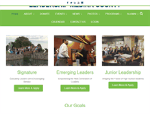 Tablet Screenshot of leadershipmedinacounty.org